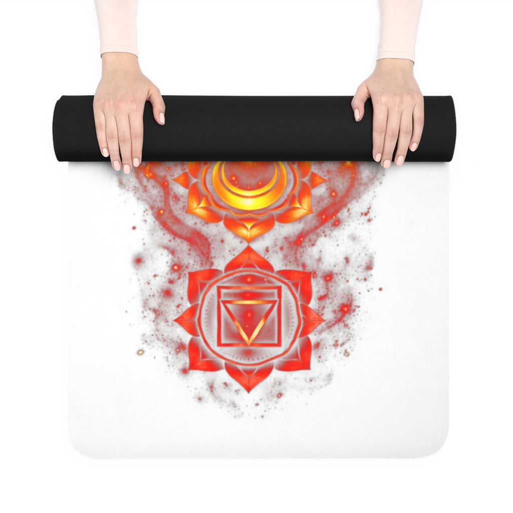 Tapis de Yoga Chakra — Design Énergie Sept Chakras