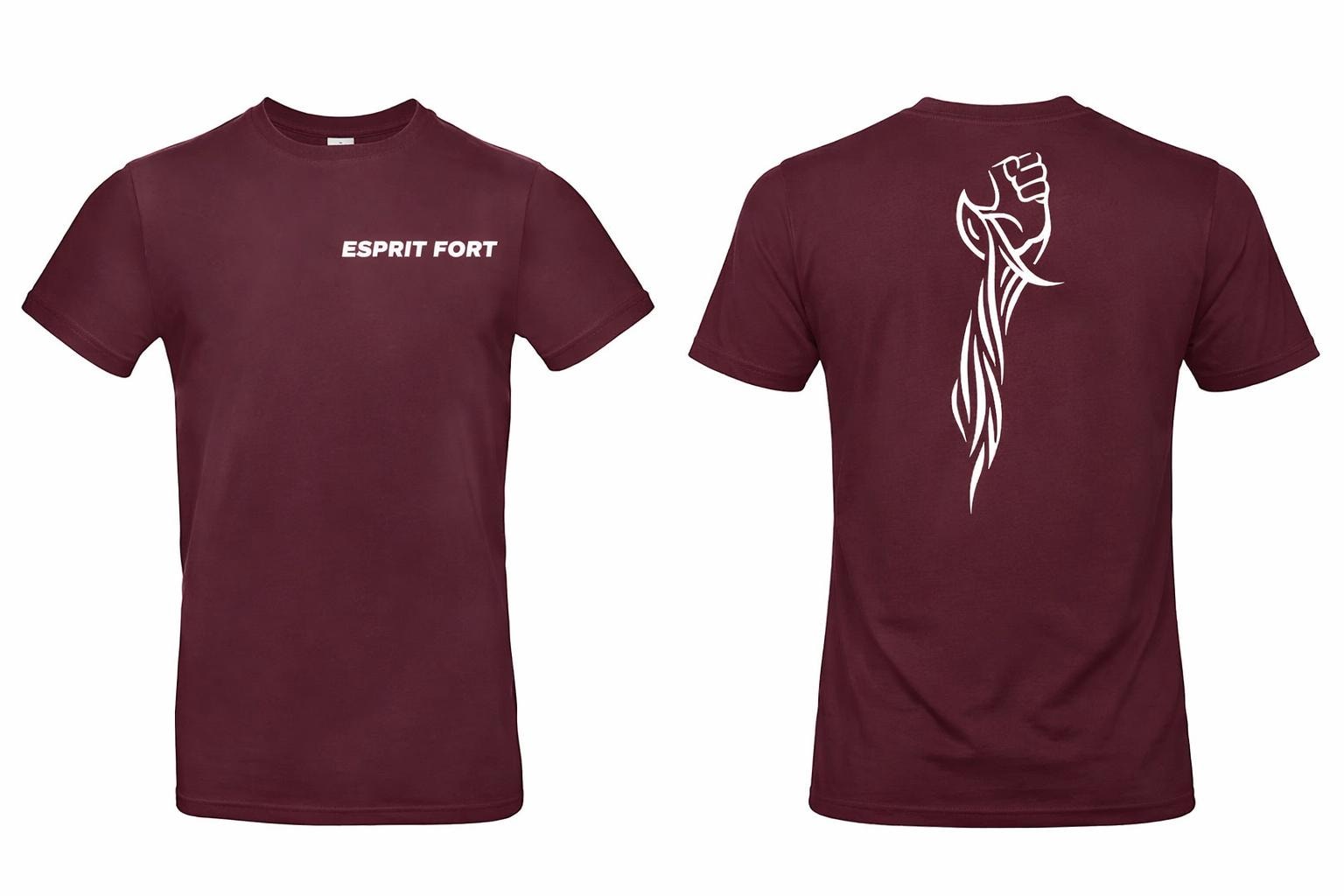 T-shirt Esprit Fort – Logo Poing | Streetwear Premium